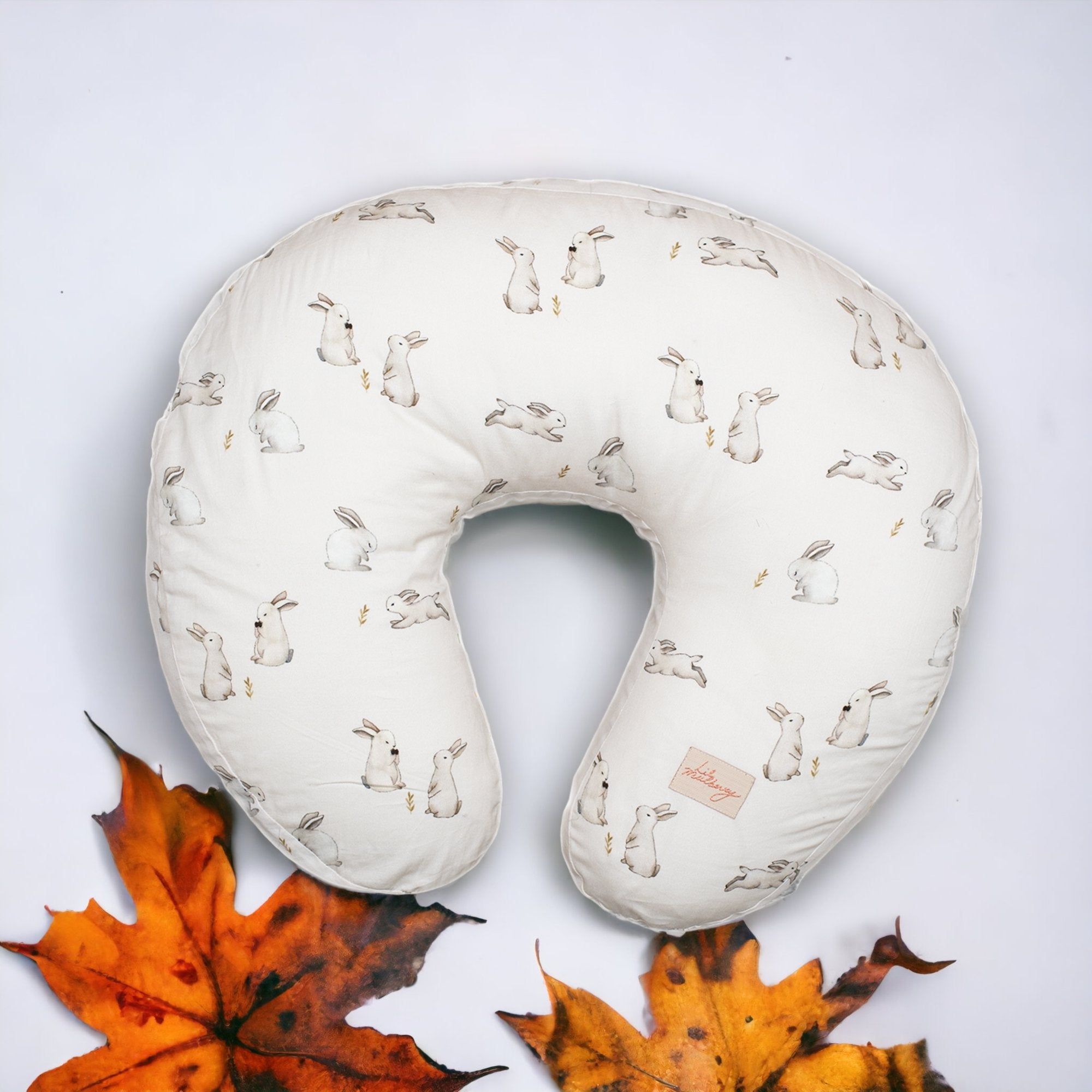 Enchanted Bunny Feeding Pillow